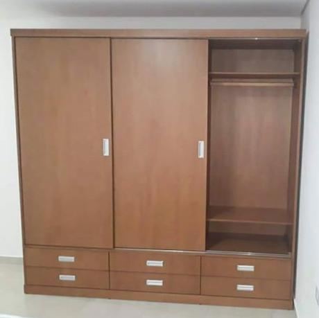 Roupeiro Ref. 245 Portas de Correr sem Espelho